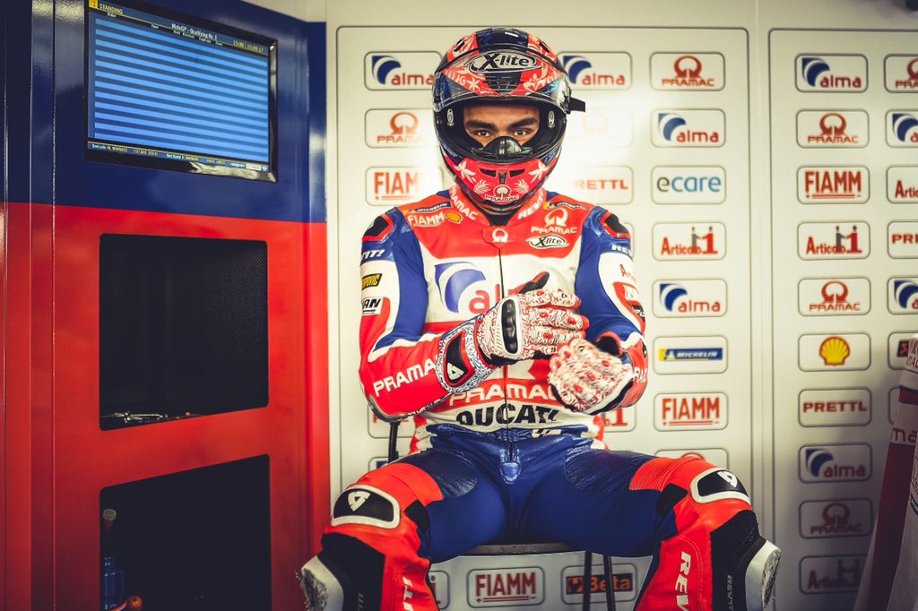 MotoGP, Danilo Petrucci : « j’ai vu l’accident de Rabat et c’est une scène que je ne veux plus revoir ».
