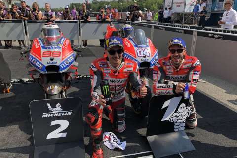 Grand Prix de la République Tchèque Brno MotoGP J.3 Andrea Dovizioso : « Lorenzo est une bonne personne ».