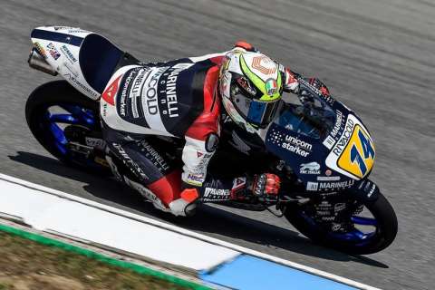 Gran Premio di Gran Bretagna Silverstone Moto3 FP2: Un trio di italiani in prima linea