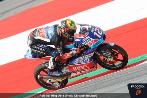 Warm Up Gran Premio d'Austria Red Bull Ring Moto3: gli attori sono pronti, il film può iniziare...