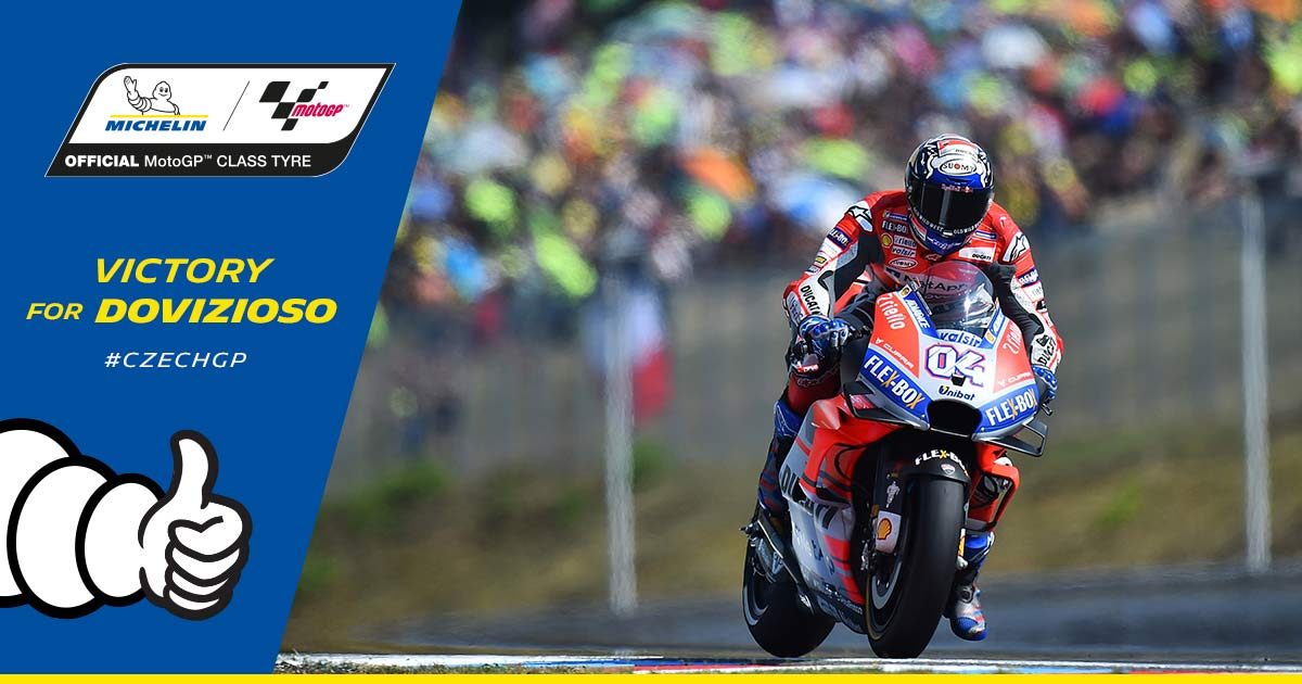 Grand Prix de la République Tchèque Brno MotoGP J.3 : Communiqué Michelin