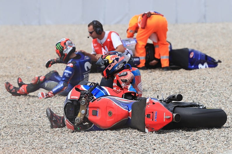 Grand Prix de la République Tchèque Brno MotoGP J.3 : Stefan Bradl ne s’est pas fait que des amis en Moravie.