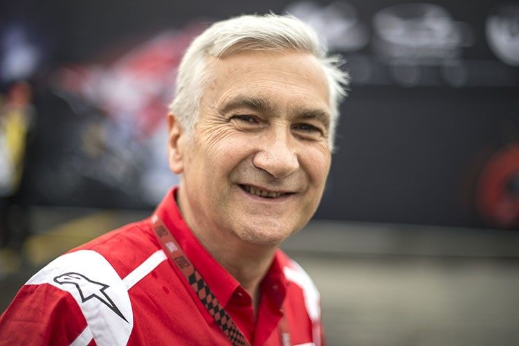 MotoGP, Davide Tardozzi, Ducati: “Os comentários de Valentino Rossi sobre o nível da Yamaha deixam-me perplexo”.