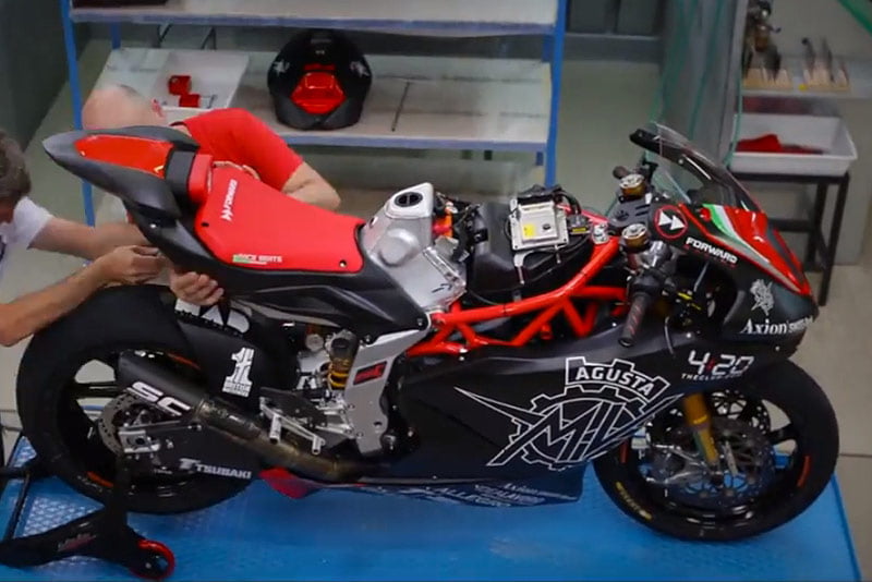 Moto2 : La construction de la MV Agusta en vidéo