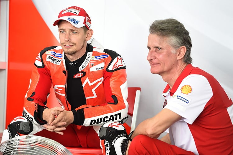 MotoGP: cheiraria mesmo a fogo entre Casey Stoner e Ducati.