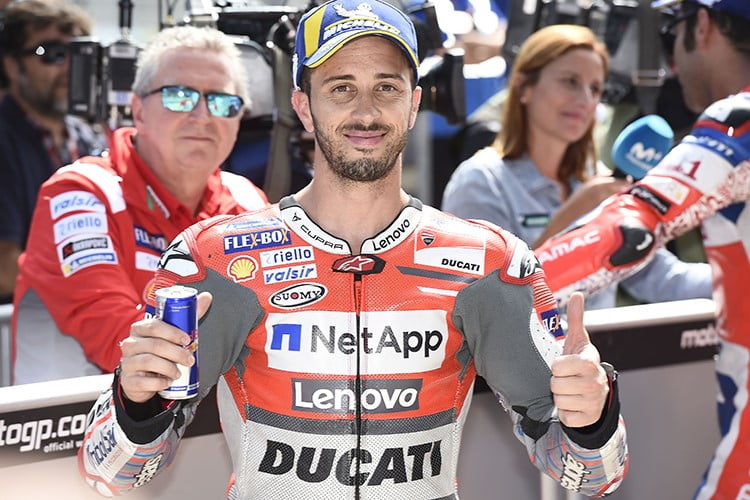MotoGP, Andrea Dovizioso: “A Ducati manteve o seu ADN original e estamos actualmente a trabalhar para 2019”.