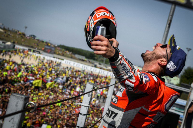 MotoGP, Andrea Dovizioso: “em Misano ganhei numa das pistas preferidas do Lorenzo e é um ponto alto na minha carreira”.