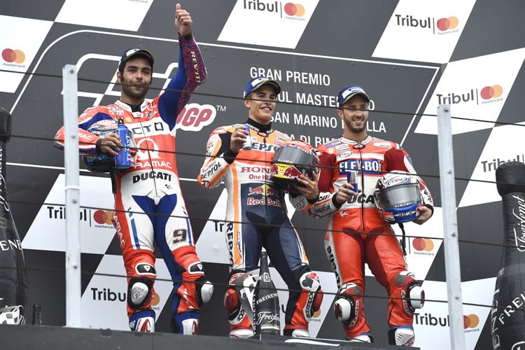 San Marino Grand Prix, Misano, MotoGP: 2017, the year Marquez punished Ducati