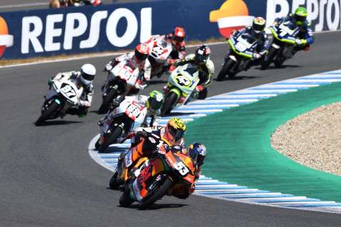 FIM CEV: None of the leaders Moto3, Moto2 and ETC obtained pole position in Jerez.