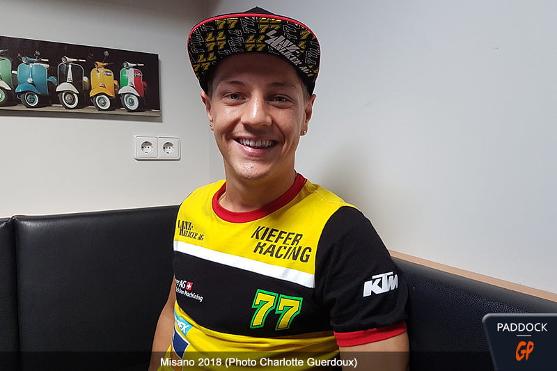 Exclusif Moto2 : L’Interview Express de Dominique Aegerter