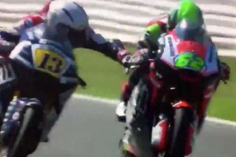Grand Prix de San Marino, Misano, Moto2 J.3 : le coup de folie de Fenati sur Manzi.