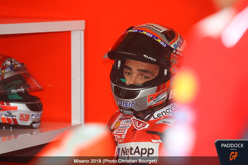 Grande Prêmio de MotoGP de San Marino Misano Michele Pirro: “a Ducati 2019 estará pronta no próximo mês”