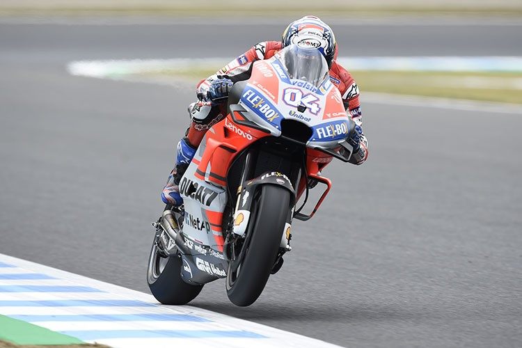 Japanese Grand Prix, Motegi, MotoGP, J.1: Dovizioso admits that it's off to a good start but he's not getting excited yet.