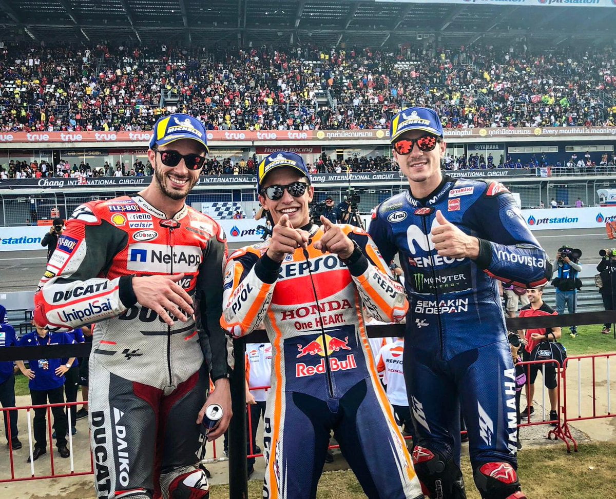 Grand Prix de Thaïlande, Buriram, MotoGP : 220.000 fans et pas un seul sifflet.