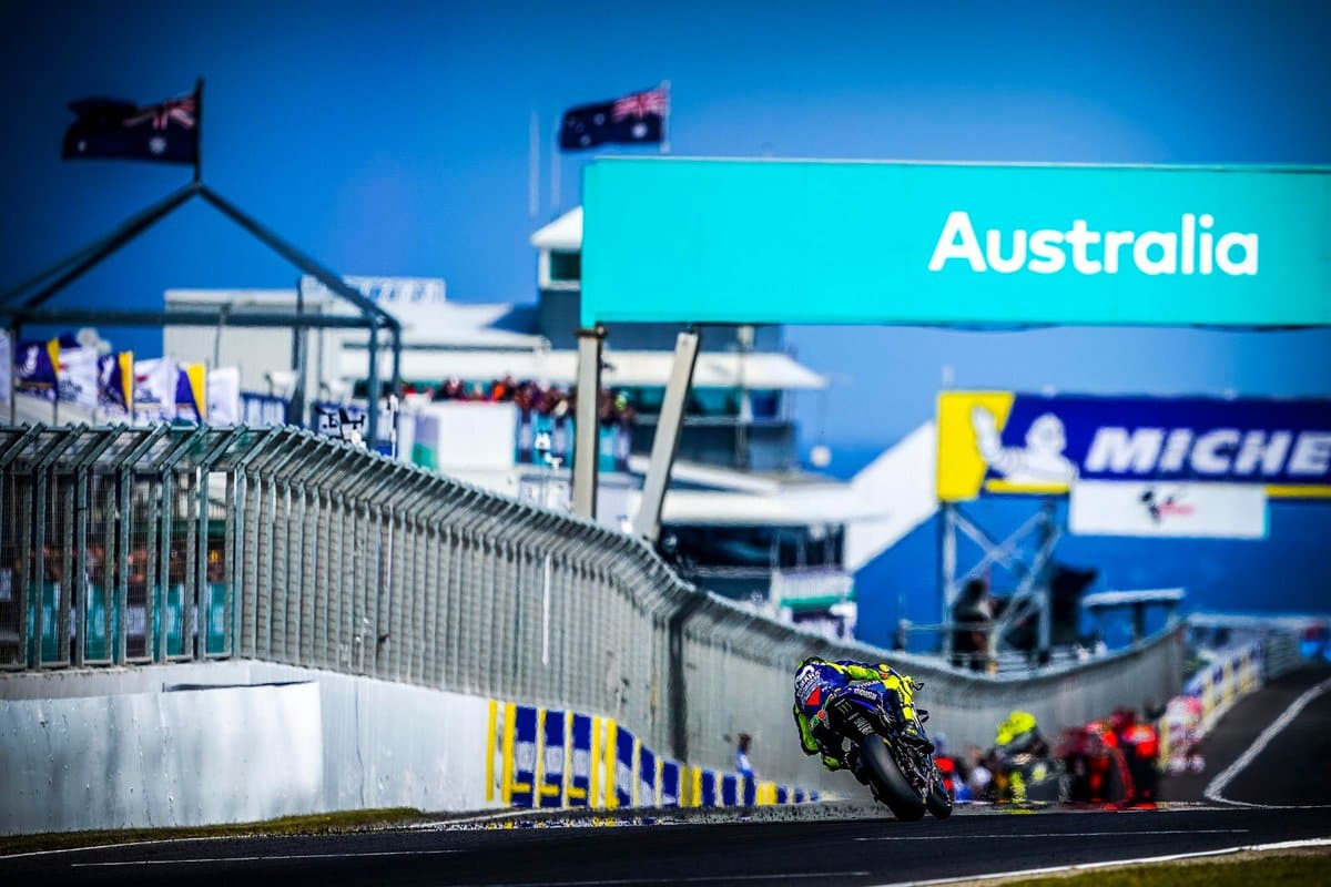 MotoGP, Valentino Rossi: “Phillip Island? Você tem que correr para lá às 14h ou em março.”