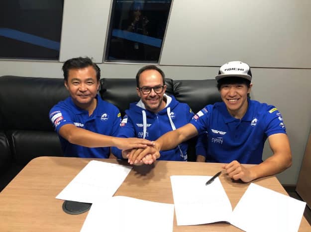 Moto2 2019 : Le SAG Racing Team alignera Tetsuta Nagashima et Remy Gardner pour les deux prochaines saisons.