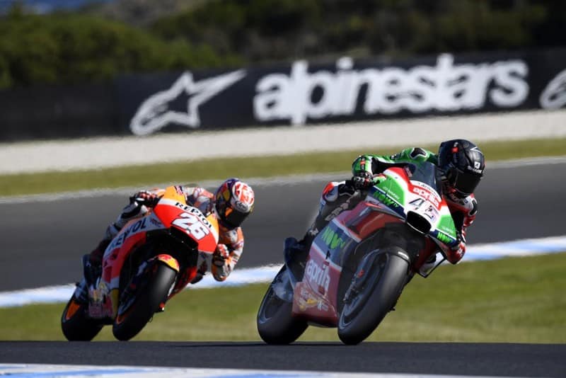オーストラリアGP、フィリップアイランド、MotoGP J.3：レディングが均衡を逆転