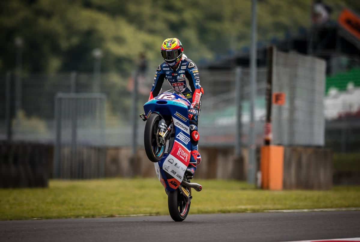 Japanese Grand Prix Motegi Moto3 FP2: Marco Bezzecchi flamboyant, Jorge Martin waits for good weather