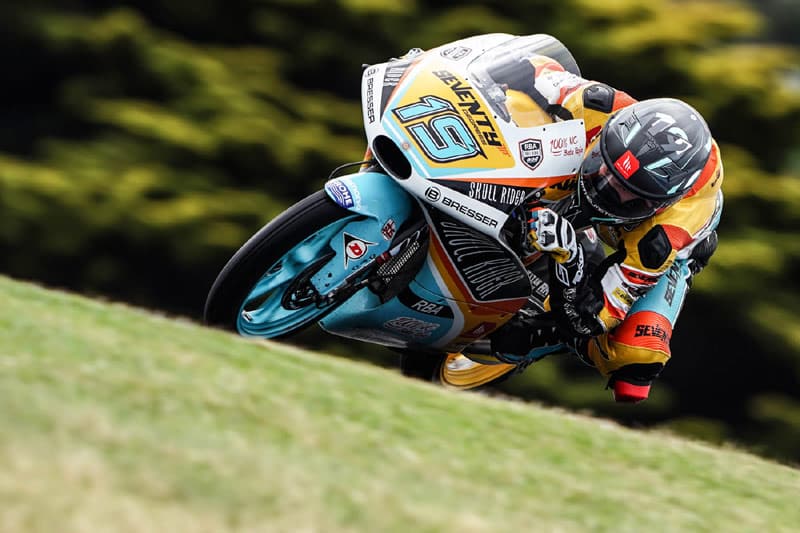 オーストラリアGP、フィリップアイランド、Moto3、ウォームアップ：ロドリゴがトップ！