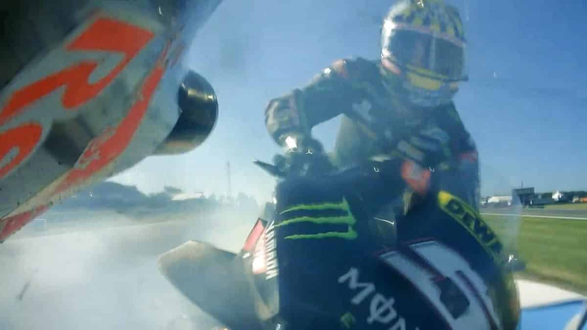 Grande Prêmio da Austrália Phillip Island MotoGP J.3 Debriefing Johann Zarco: a largada, o choque, as proteções, etc. (inteiro)