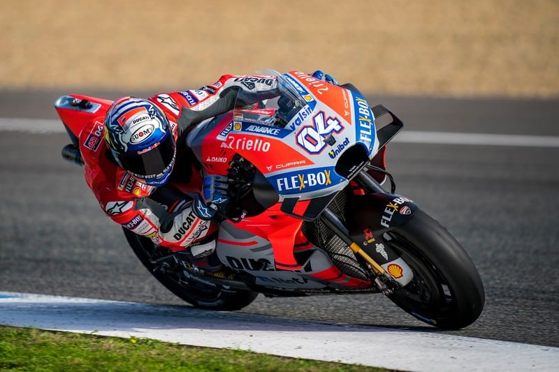 MotoGP, Jerez Test J.2: Dovizioso satisfeito apesar de uma lesão no dedo