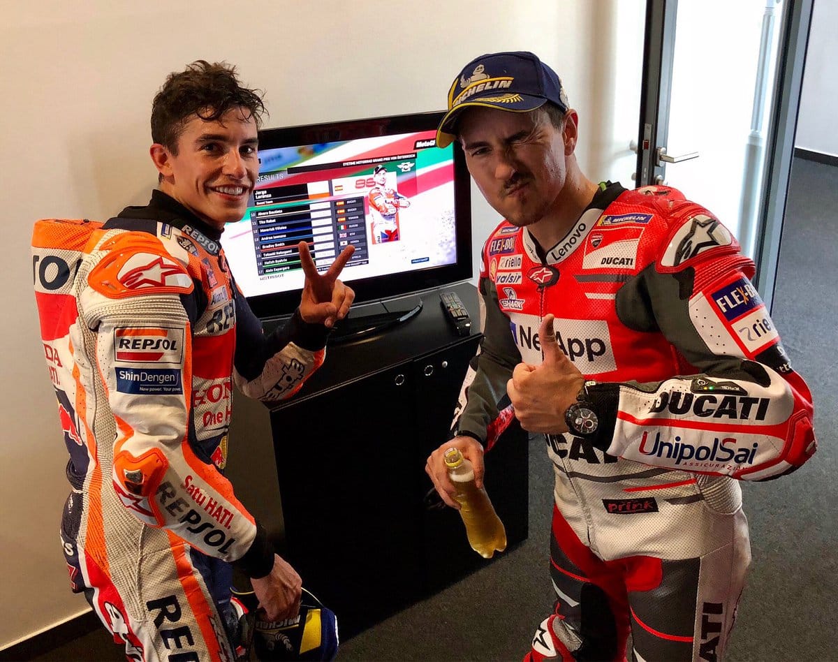 MotoGP, Jorge Lorenzo : « Eddie Lawson a été Champion du Monde avec Honda juste après avoir quitté Yamaha ».