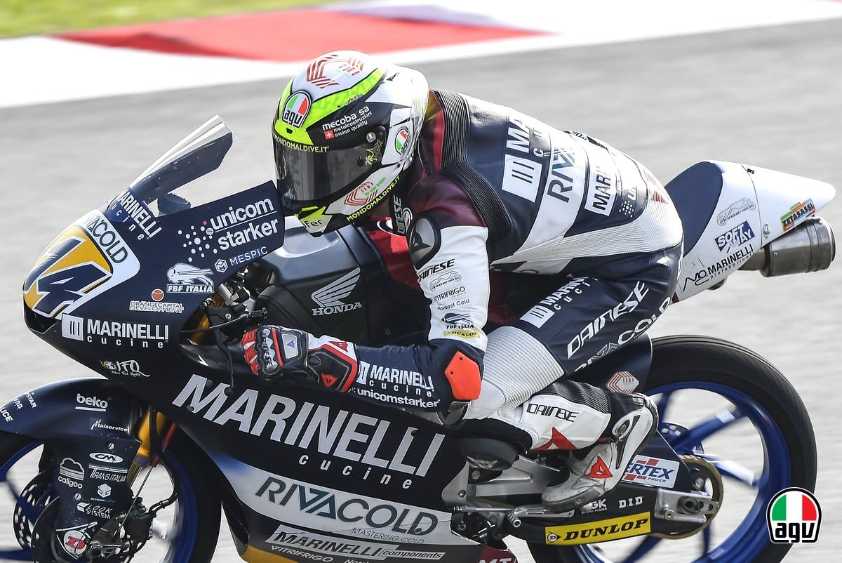 Grand Prix de Valence, Ricardo Tormo, Moto3, Qualifications : Arbolino arrache le morceau, Oncu quatrième.