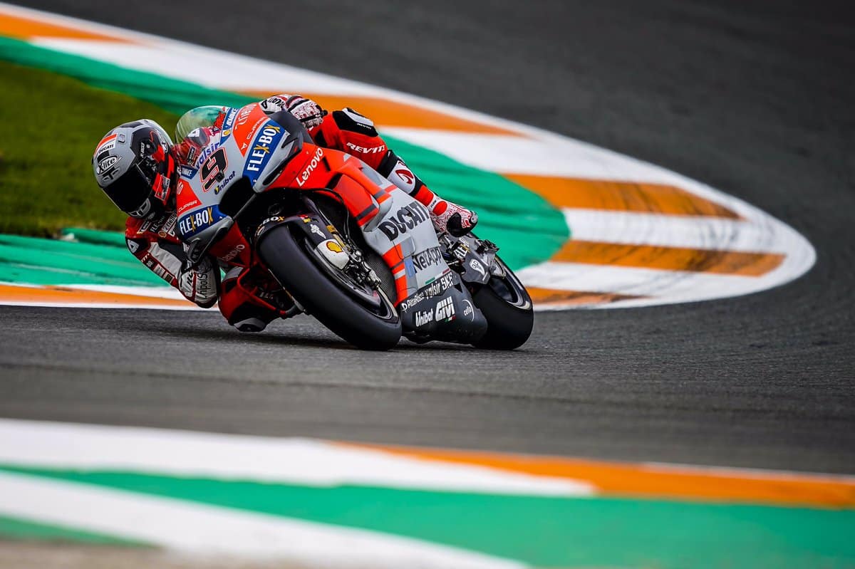 MotoGP 2019, Testes de Valência J.1: Ducati encantada com Bagnaia já está pressionando Petrucci.