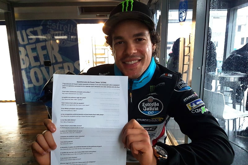 Exclusif Interview MotoGP : Franco Morbidelli réalise son questionnaire de Proust "Moto"