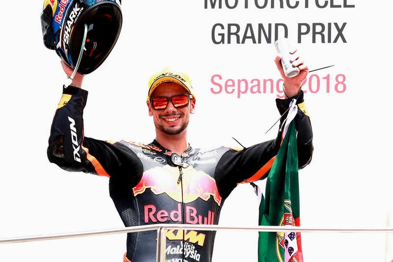 Malaysian Grand Prix, Sepang, Moto2: Oliveira will have given everything until the end