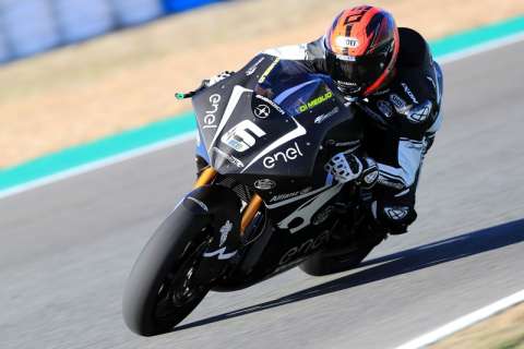 MotoE, Test Jerez J.2 Di Meglio : « Le concept de MotoE est fantastique »