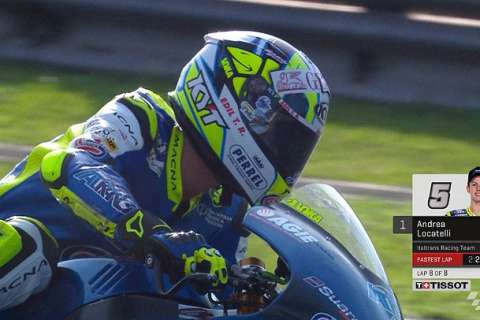 Grand Prix de Malaisie, Sepang, Moto2 Warm Up : Locatelli devant Oliveira et Marini