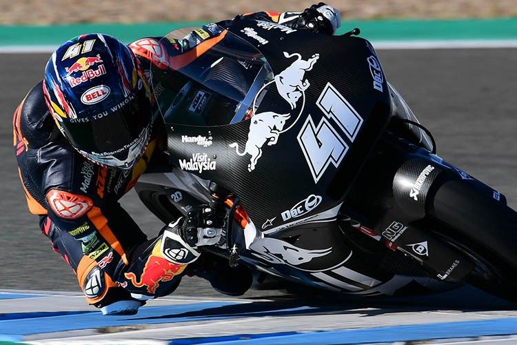 Moto2 2019 : KTM l’avoue, son premier jet avec le moteur Triumph a été un raté.