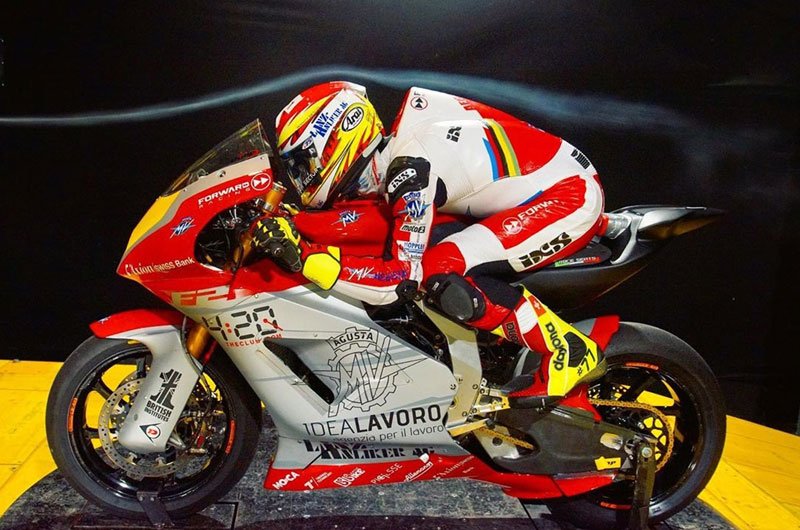 Moto2: The MV Agusta goes through the wind tunnel