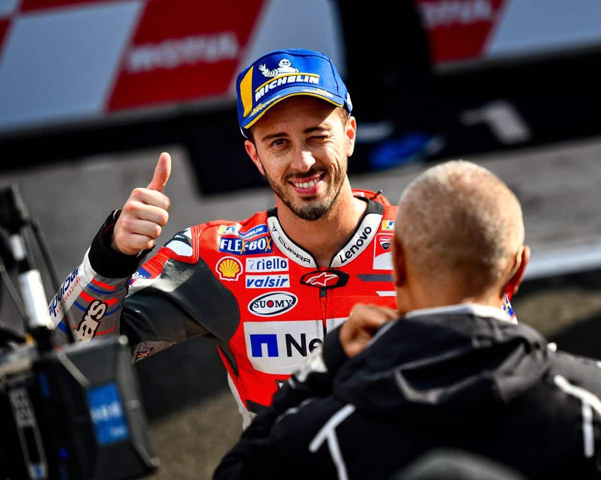 MotoGP, Andrea Dovizioso, Ducati: “I’m thinking about having a child, I’m calm”.