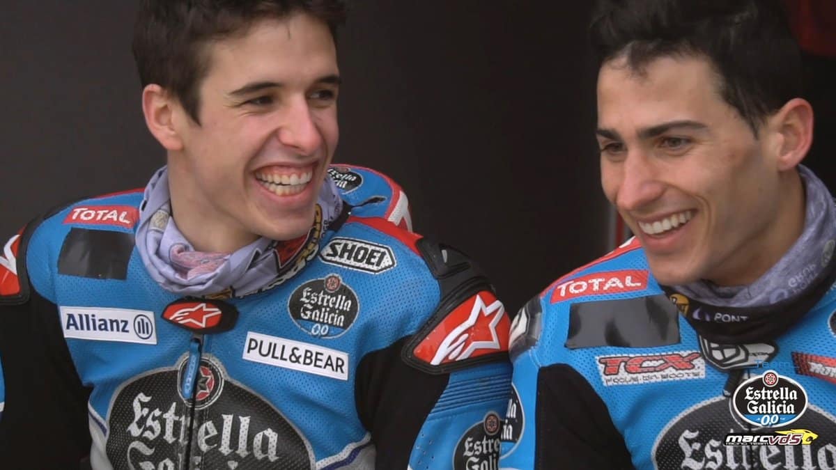 Moto2: with Alex Marquez and Xavier Virginie, these are two childhood friends who will have to compete