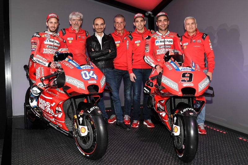 MotoGP : L'équipe Mission Winnow Ducati 2019 se présente à Neuchâtel