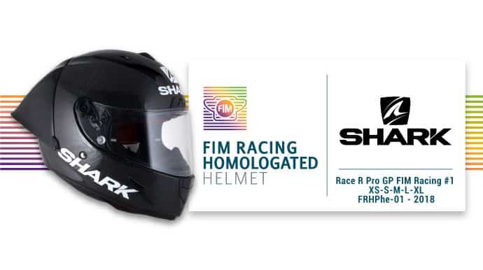 [CP] SHARK présente le premier casque homologué FIM pour la compétition