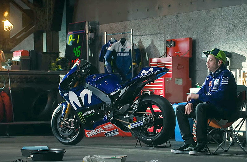 MotoGP : Valentino Rossi, l'humour toujours... "à l'aide !"
