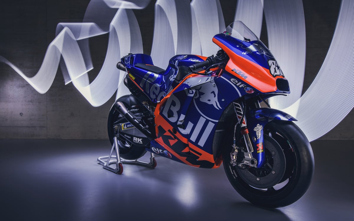 MotoGP: As primeiras fotos das novas cores da Red Bull KTM Tech3