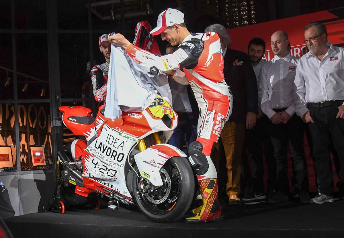 Moto2: Presentation MV Agusta Forward Racing Team 2019