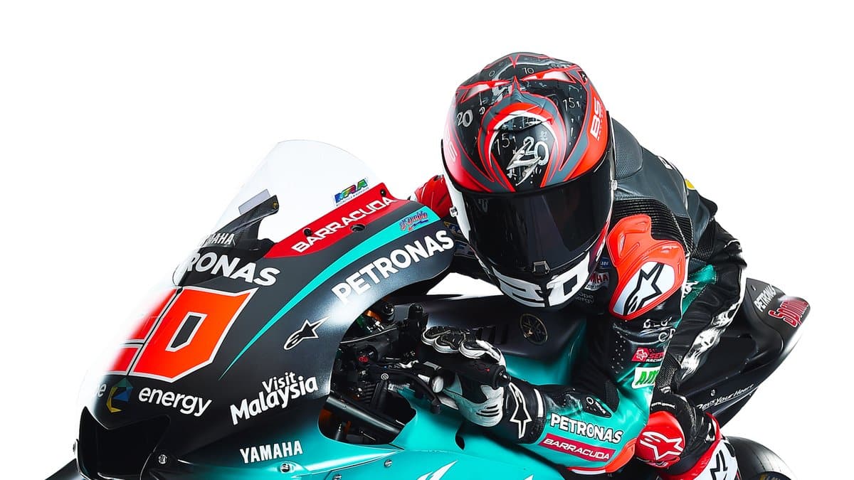MotoGP: a pintura de guerra definitiva da equipe Petronas Yamaha SRT