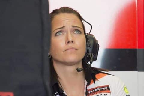 Moto2, Giovanni Cuzari, Forward Racing : « je crois beaucoup en la force dirigeante féminine »