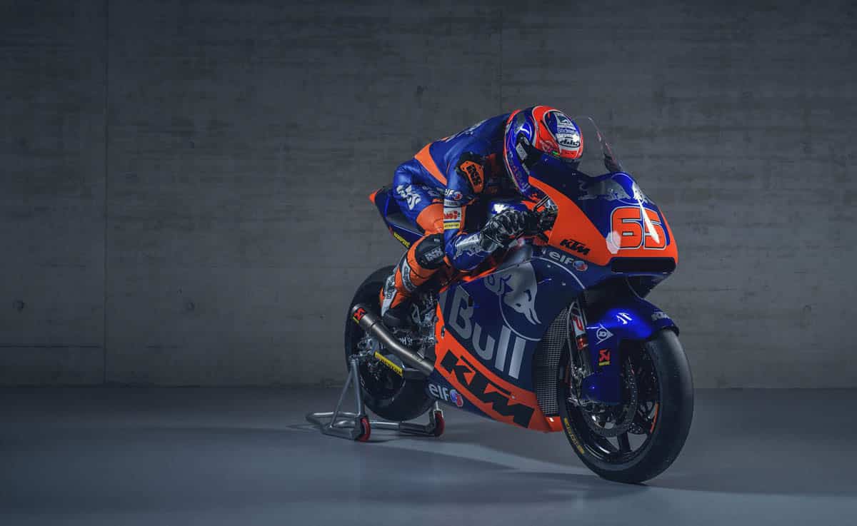 Moto2: The first photos of the new Red Bull KTM Tech3 colors