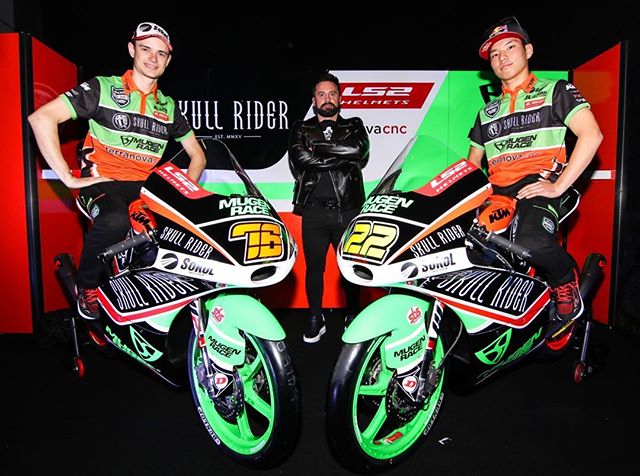 Moto3 : Nouvelles couleurs pour le team BOÉ Skull Rider Mugen Race