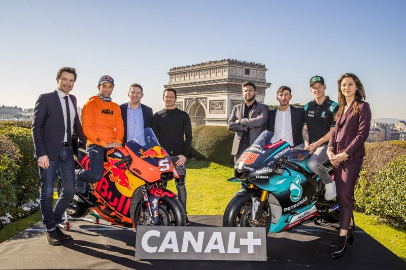 Video: The presentation of the Canal+ MotoGP team as if you were there, with Johann Zarco and Fabio Quartararo!