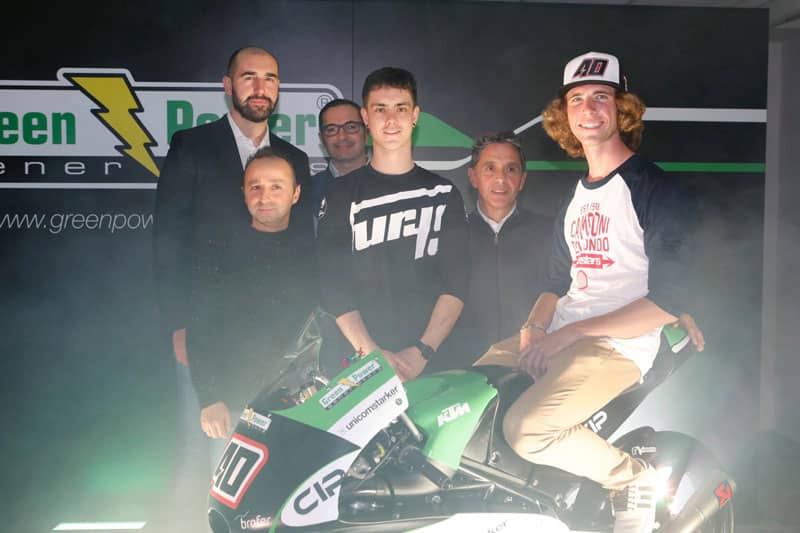 [CP] Moto3: Launch of the 2019 season for the CIP-Green Power team