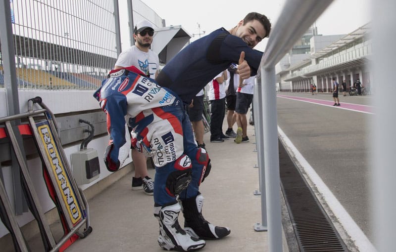 Teste privado de Moto2 e Moto3 em Valência: Fenati está lá!