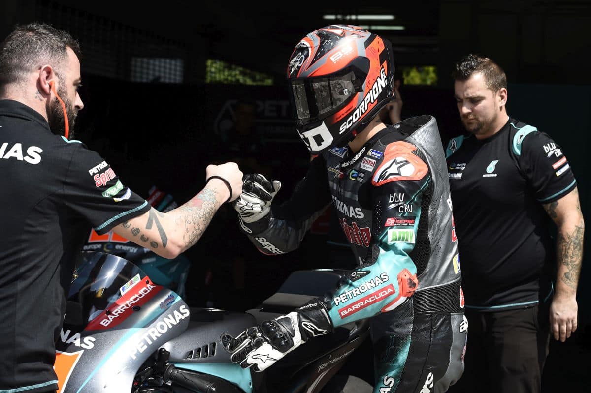 Teste de MotoGP Sepang J2: Fabio Quartararo faz o trabalho!