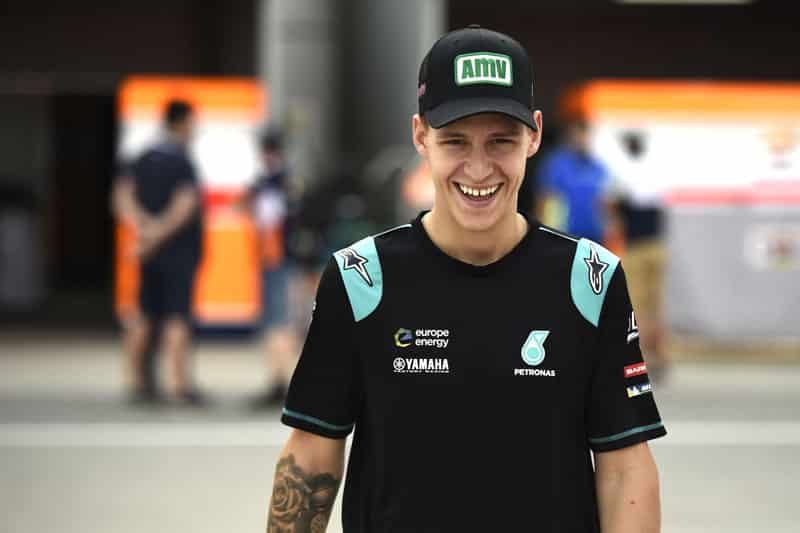 MotoGP, Qatar J2 Test, Fabio Quartararo: “quando coloco o pneu novo, desativo meu cérebro”